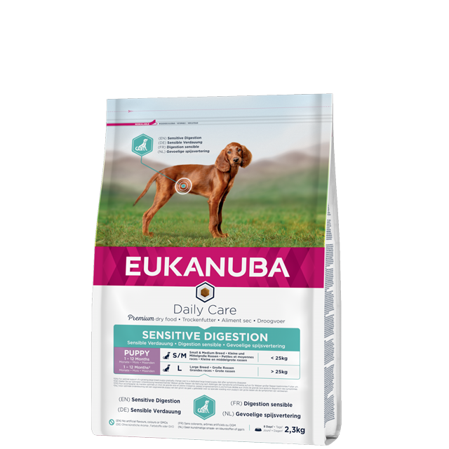 engel Opgetild voorspelling Eukanuba Puppy Sensitive digestion | Voerwijzer.com